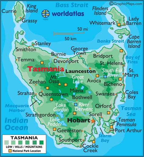 tasmanian town names.